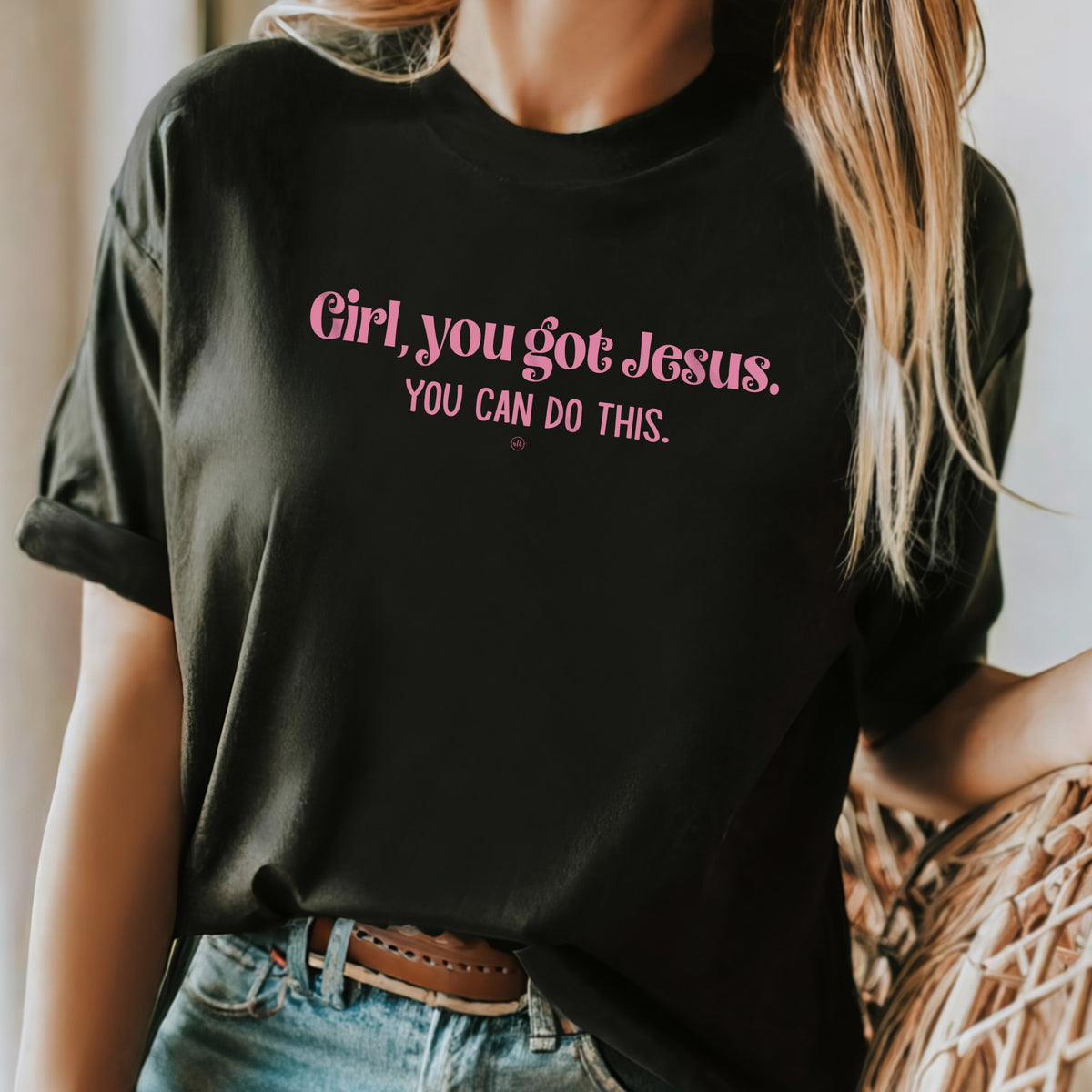 Girl, you got Jesus You can do this Kids ChristianTee