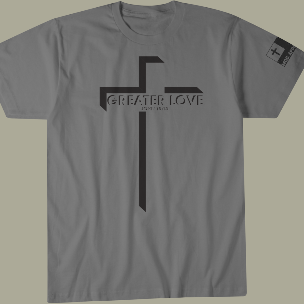 Greater Love Christian Graphic Tee