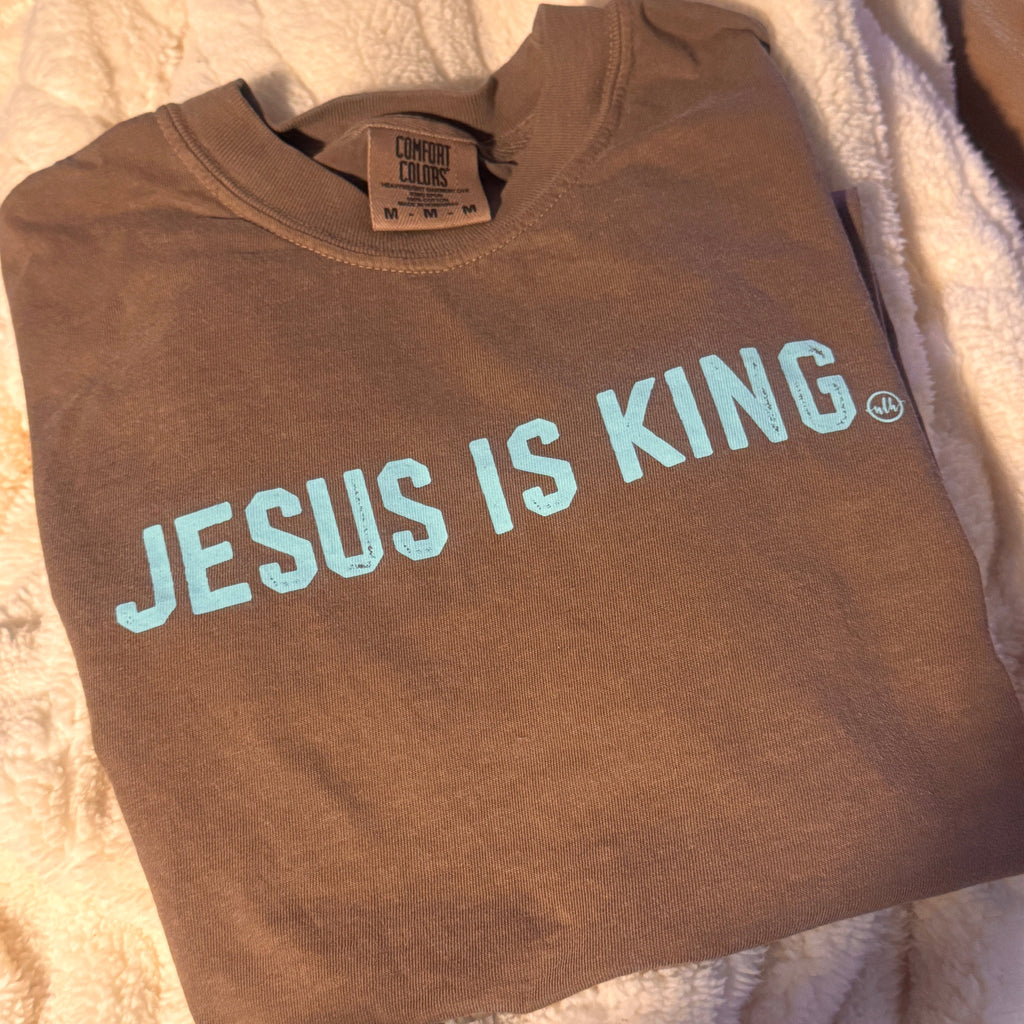 Jesus Is King Christian Tee