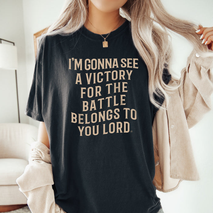 I'm Gonna See A Victory Christian Tee