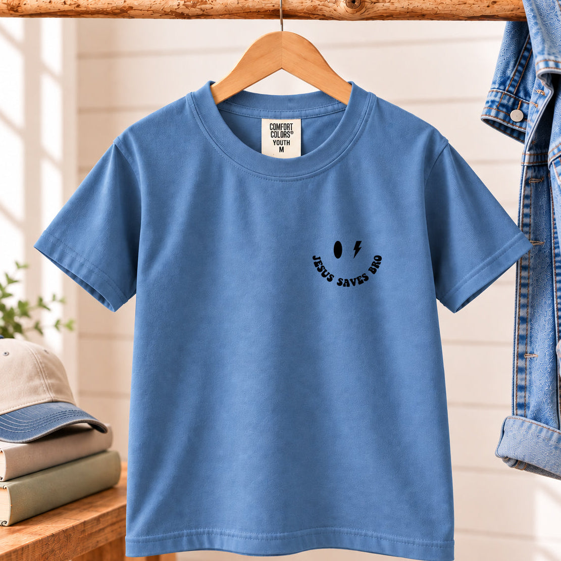 Jesus Saves Bro Youth Tee