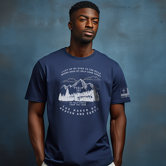Psalm 121 Maker of Heaven and Earth Tee