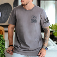 My Rock and Fortress Mono Graphic Tee