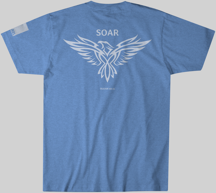 Mount Up and Soar Christian Graphic T-Shirt