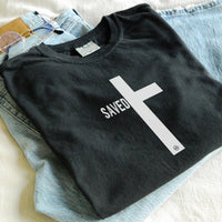 Saved Cross Christian Tee