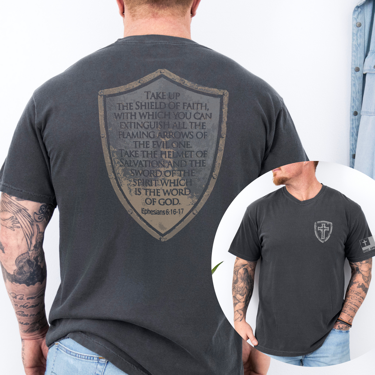 Shield of Faith Christian Graphic Tee