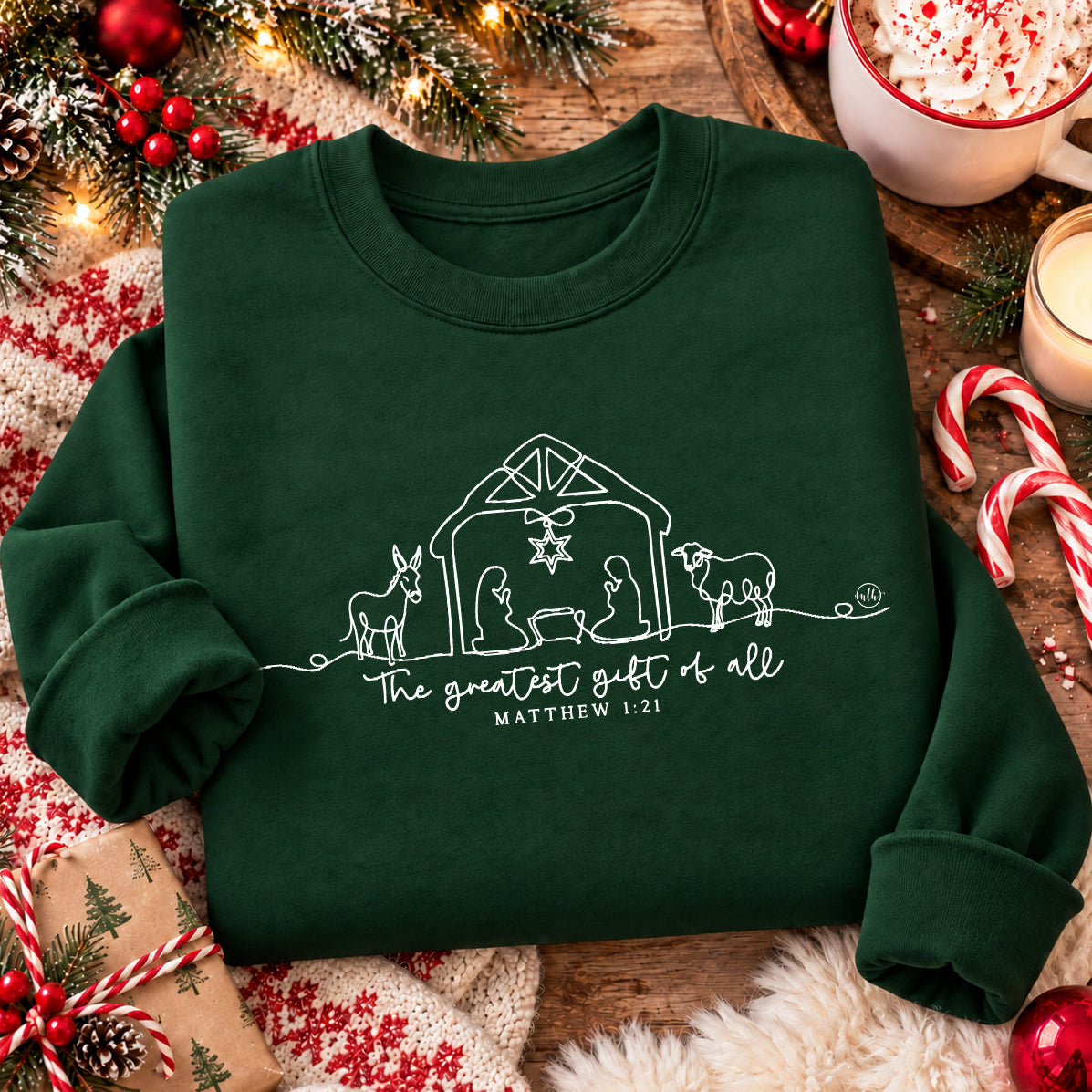 The Greatest Gift Of All Christmas Sweatshirt