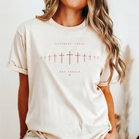 Yesterday Today and Forever Cross Tee