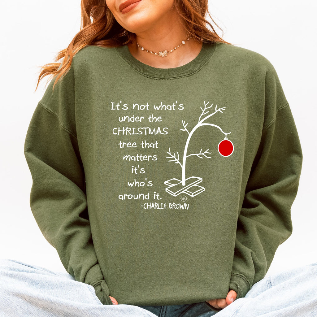 Charlie Brown Christmas Tree Sweatshirt
