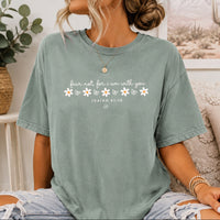 Fear Not For I Am With You Daisy Christian Tee