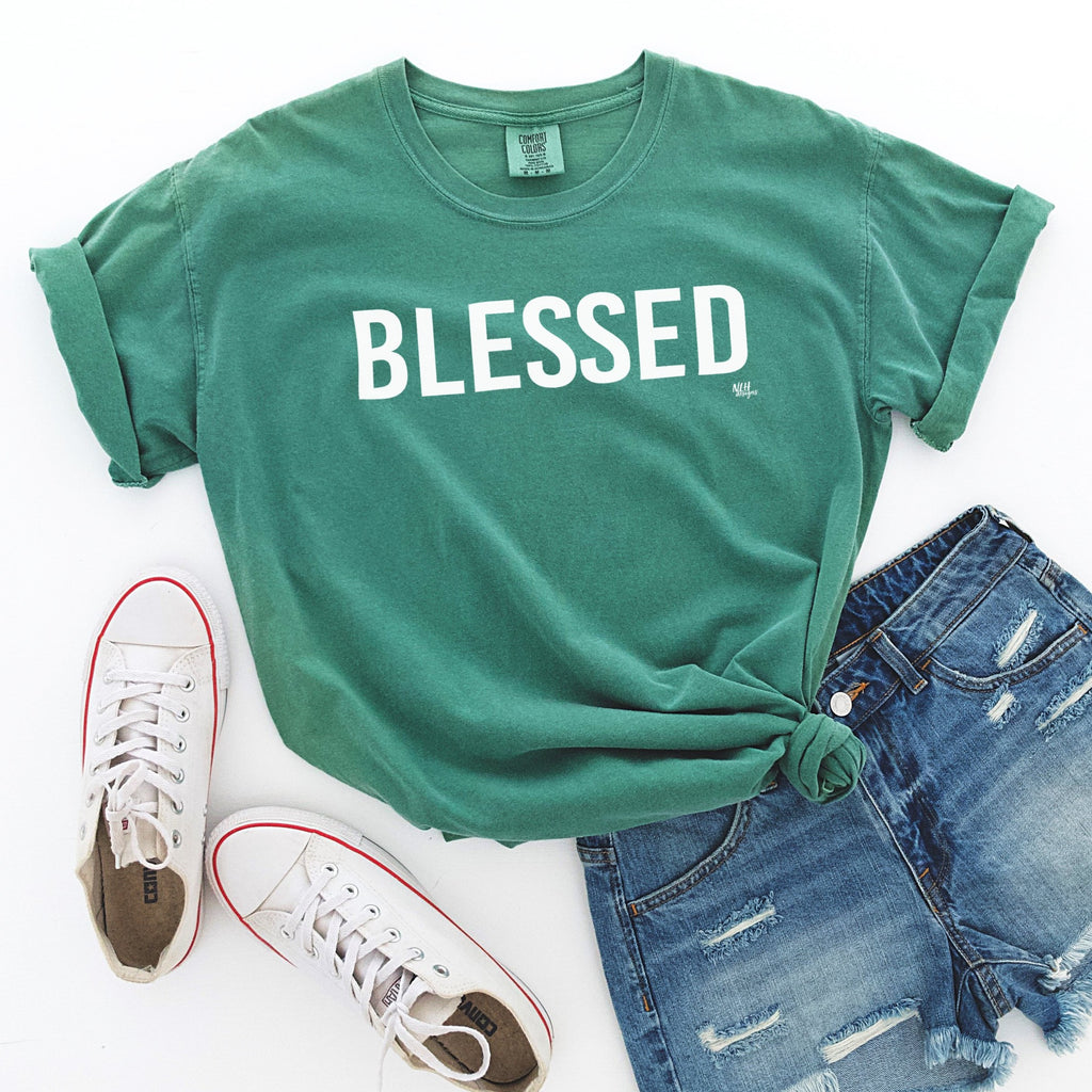 Blessed Comfort Colors Short Sleeve Tee