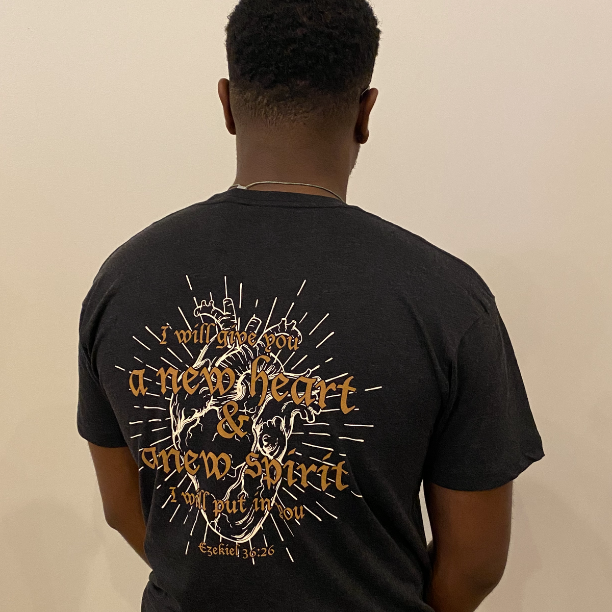 A New Heart and A New Spirit Short Sleeve T-Shirt