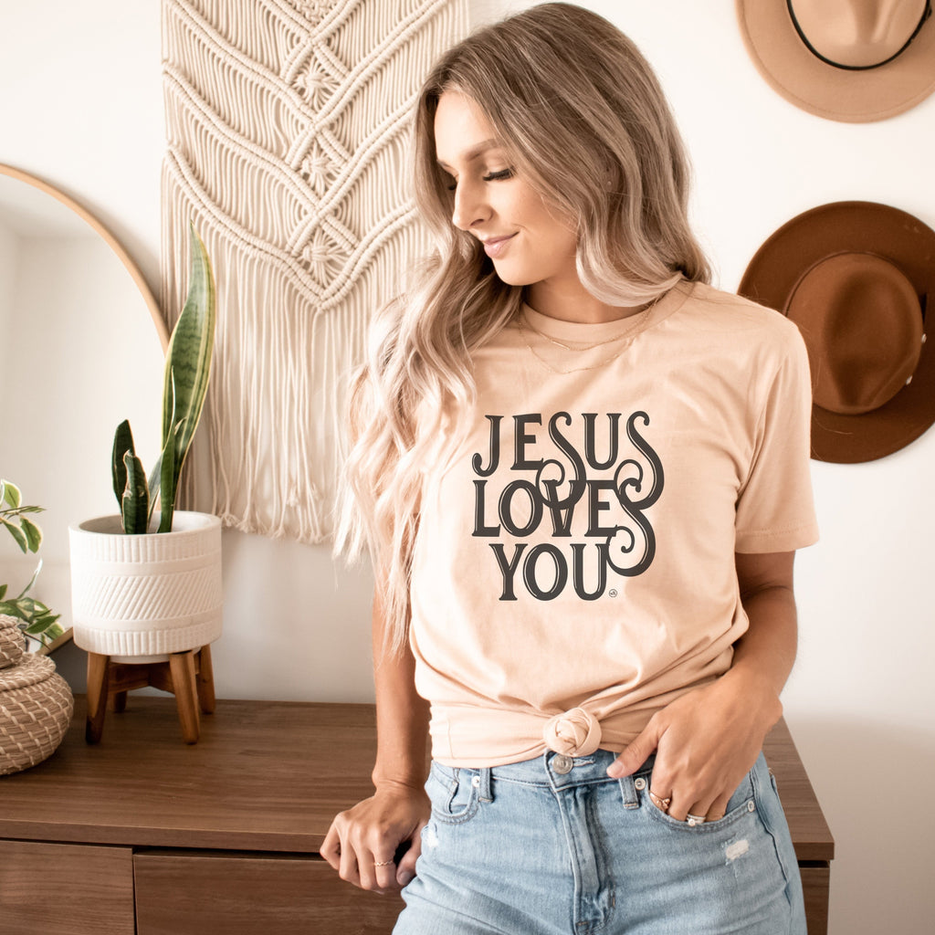 Jesus Loves You Short Sleeve Tee