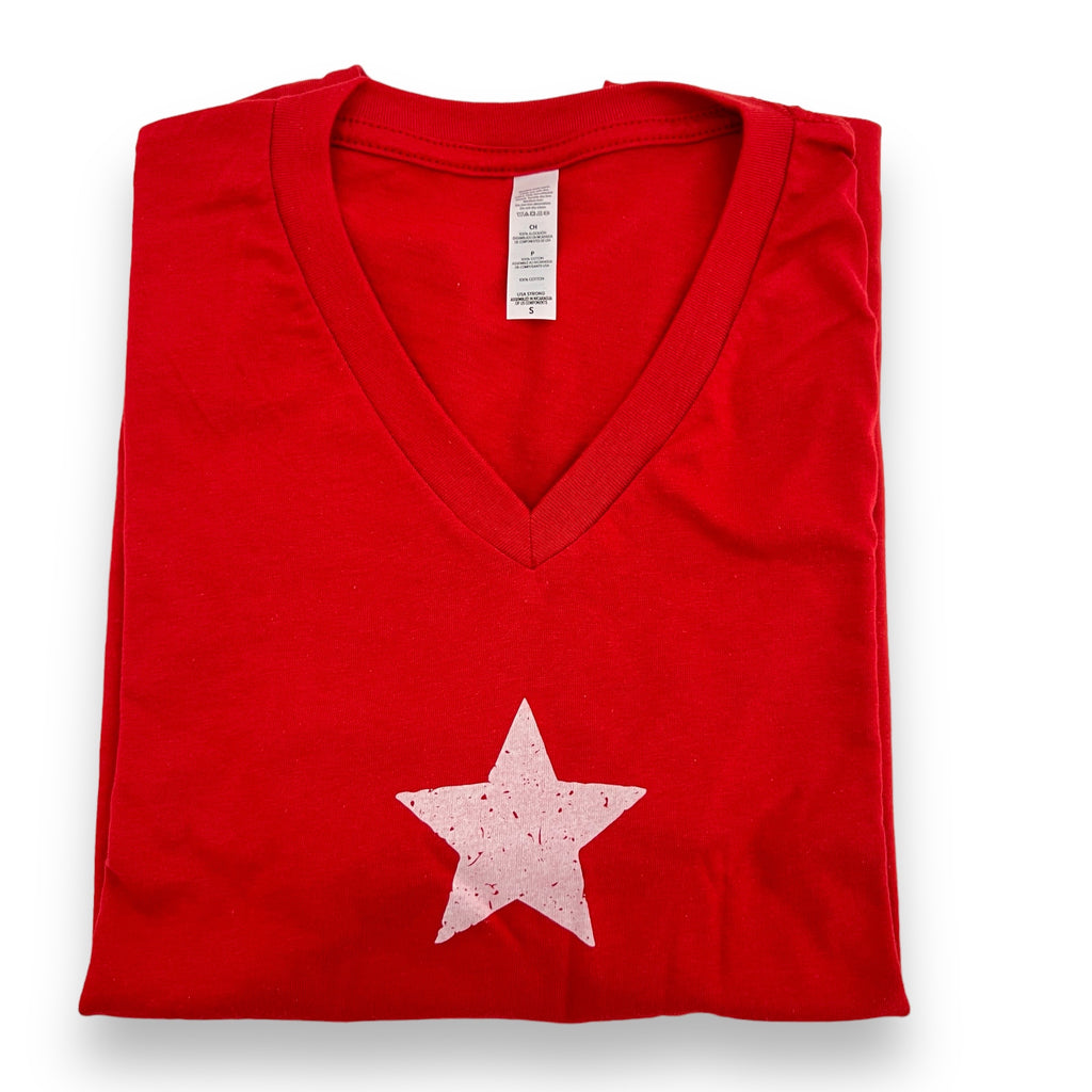 Star Red Graphic Tee
