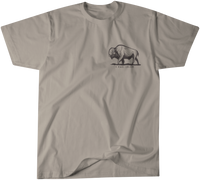 Be Strong and Steadfast Buffalo Short Sleeve T-Shirt