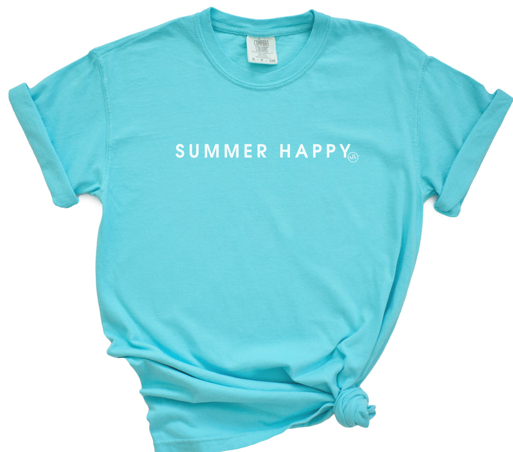 Summer Happy Comfort Colors T-Shirt