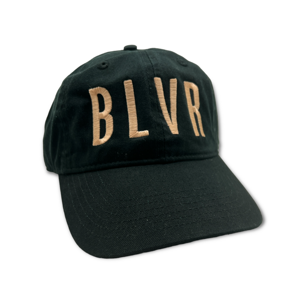 BLVR Baseball Hat - Black (pack of 4)