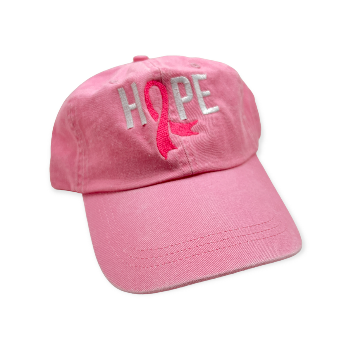 Pink Breast Cancer Hope Baseball Hat - Black (pack of 4)