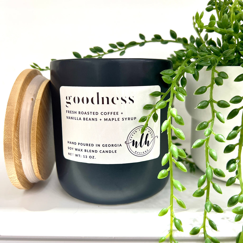 "GOODNESS" soy wax blend candle (pack of 2)