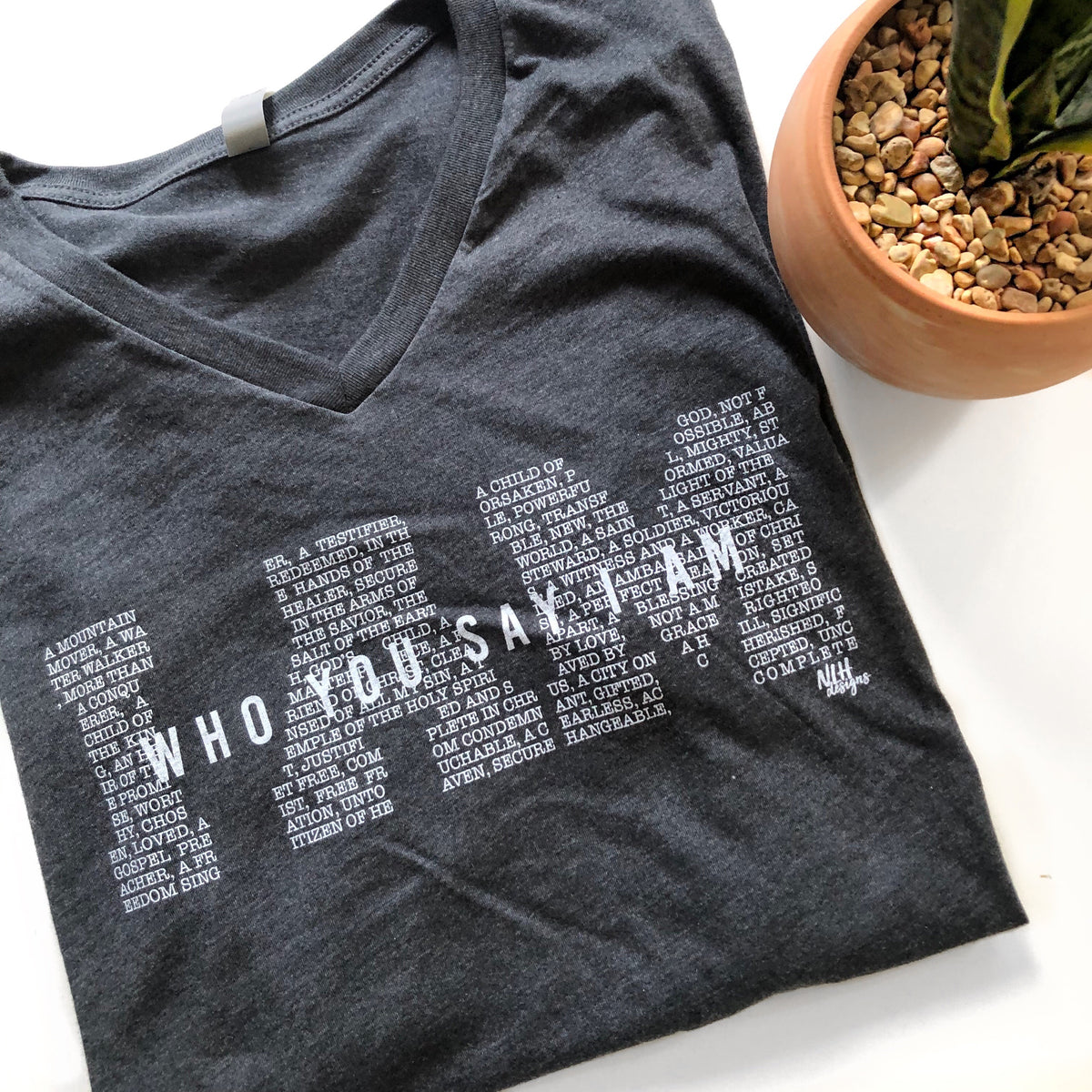 I Am Who you say I am Short Sleeve T-Shirt